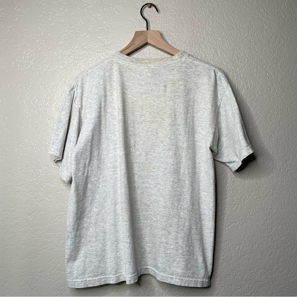 90s Vintage Green Bay Packers T Shirt Heather Gray Graphic Tee - Picture 11 of 15